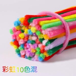 SKU16_颜色_鲜艳混10色【约100根】