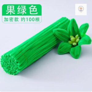 SKU25_颜色_A-017果绿【约100根】