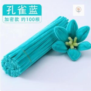 SKU37_颜色_A-037孔雀蓝【约100根】